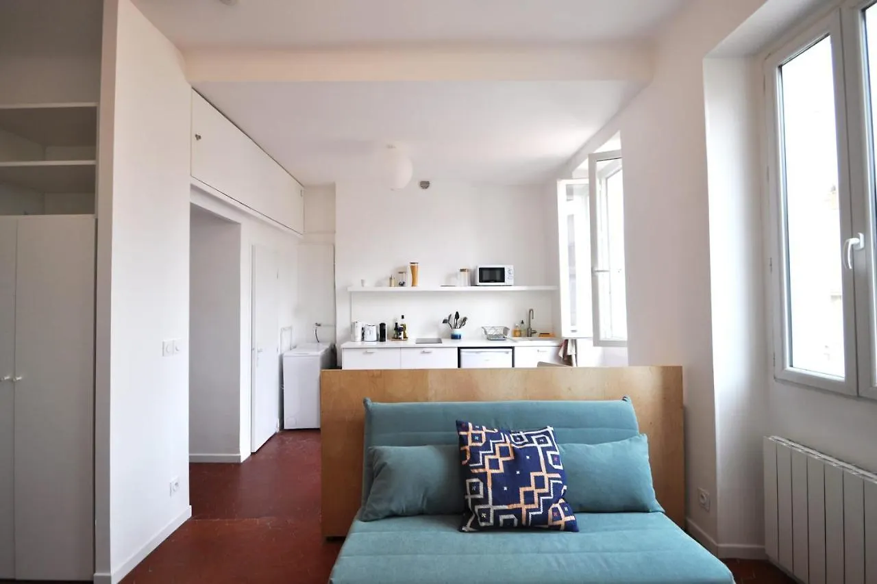 Charming Studio Close To The Old Port Marseille Frankrike
